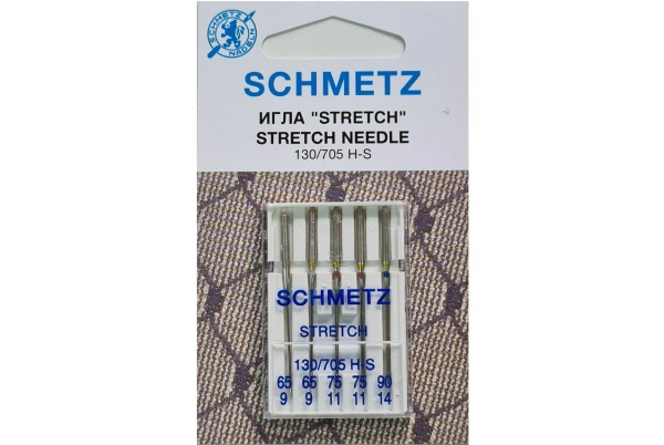 Иглы Schmetz стрейч combi (65x2, 75x2, 90x1), 5 шт в Нефтекумске